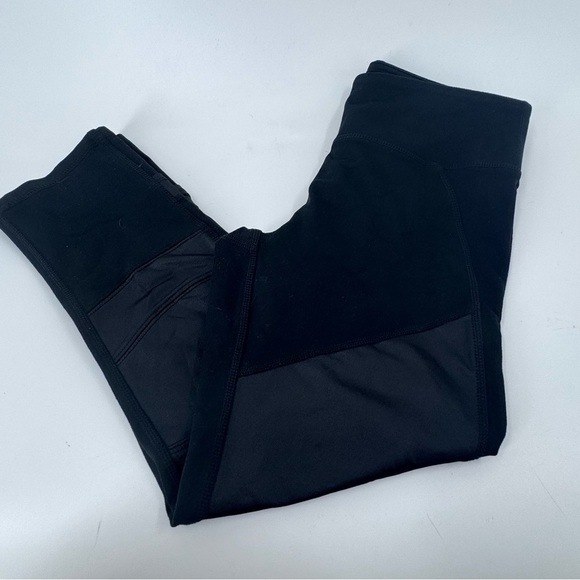 Fabletics Black Leggings Stretchy Athletic Bottoms - Picture 2 of 8